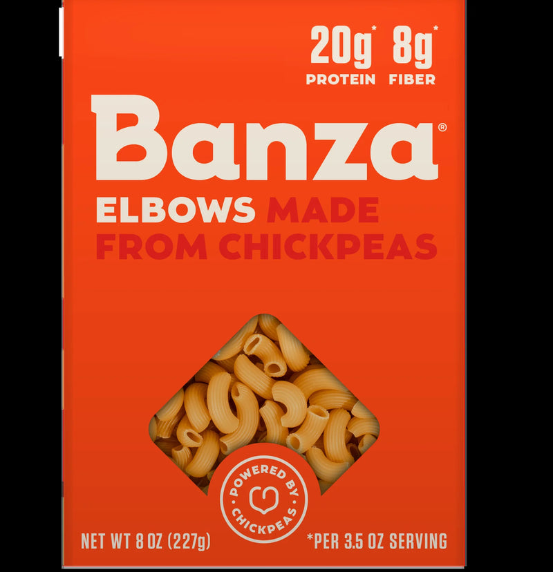 Elbows Pasta - Gluten Free, High Protein, and Lower Carb Shelf-Stable Pasta, 8Oz