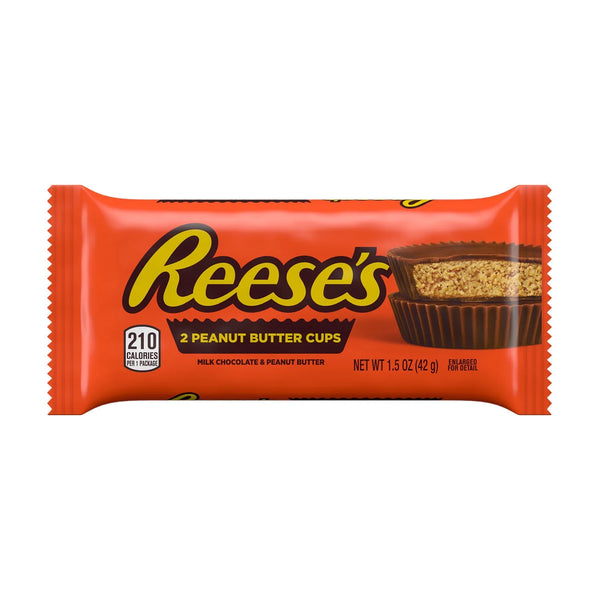 Milk Chocolate Peanut Butter Cups Candy, Pack 1.5 Oz