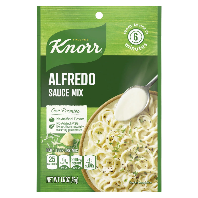 Creamy Alfredo Pasta Sauce Mix, 1.6 Oz Regular Pouch