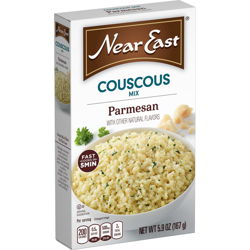 Parmesan Couscous Mix, 5.9 Oz Cardboard Box, Packaged Meal, Dry Uncooked Couscous