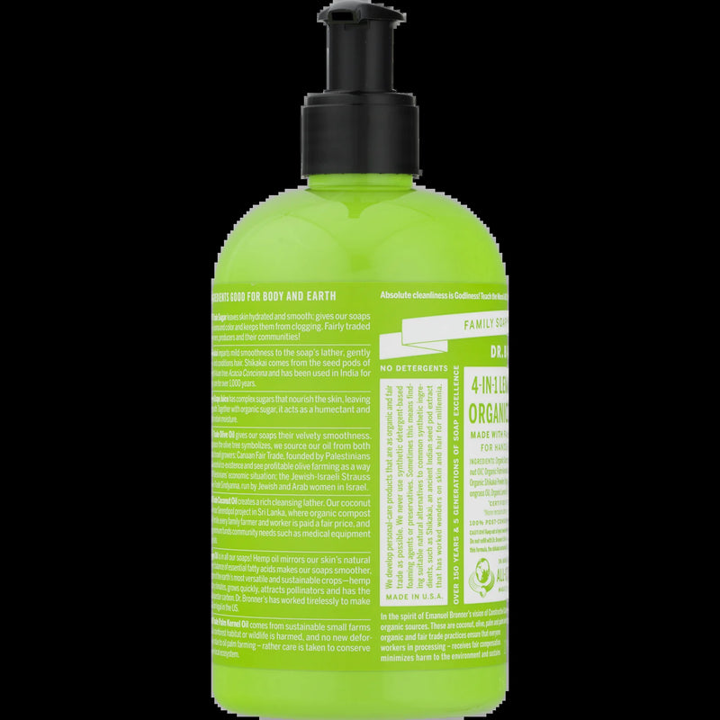 Lemongrass Lime Sugar Pump Soap - 12 Oz