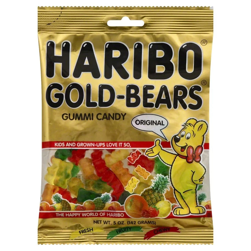 Gummi Candy, Gummi Bears, Original Assortment, 5Oz Bag