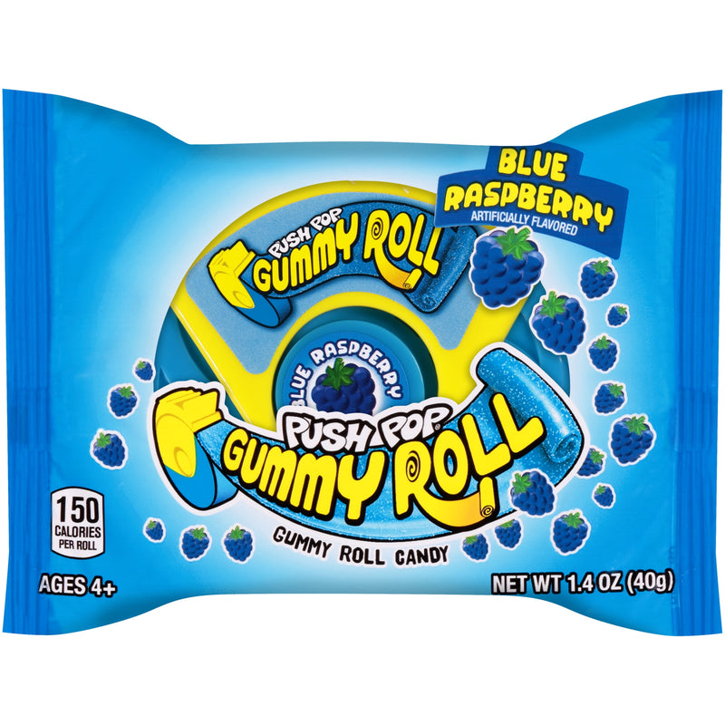 Gummy Roll Candy, Assorted Flavors, Regular Size, 1.4Oz, 1 Count